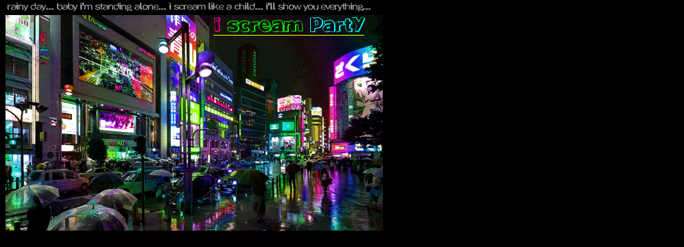 [i scream party.] ~ | Noni in Wonderland ~ official blog